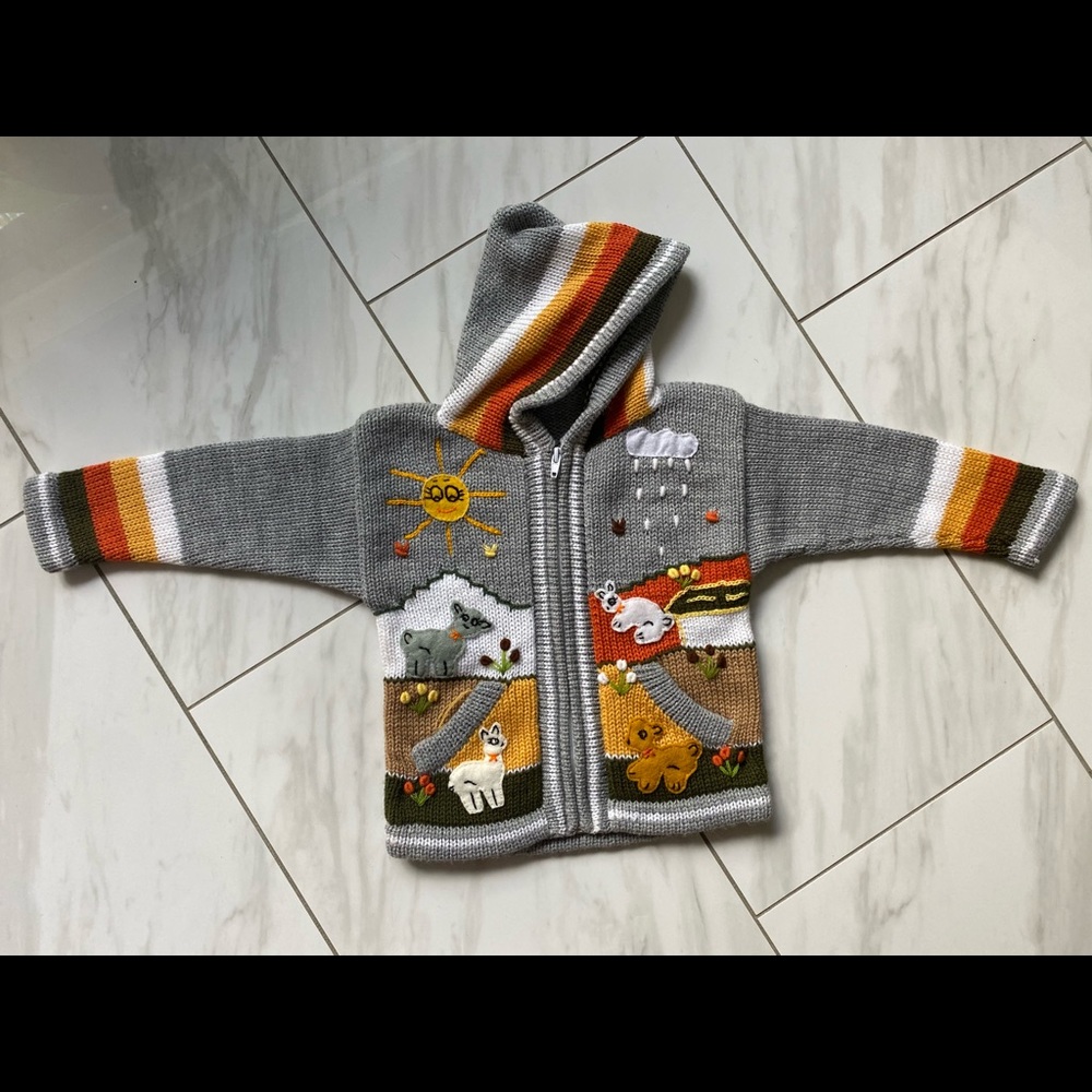 Peruvian Knit Sweater